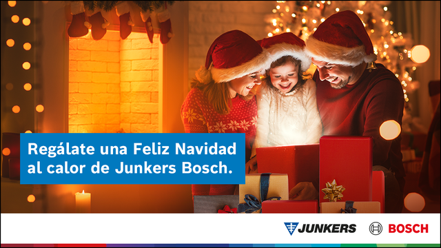Elegir las calderas de Junkers Bosch estas navidades tiene premio